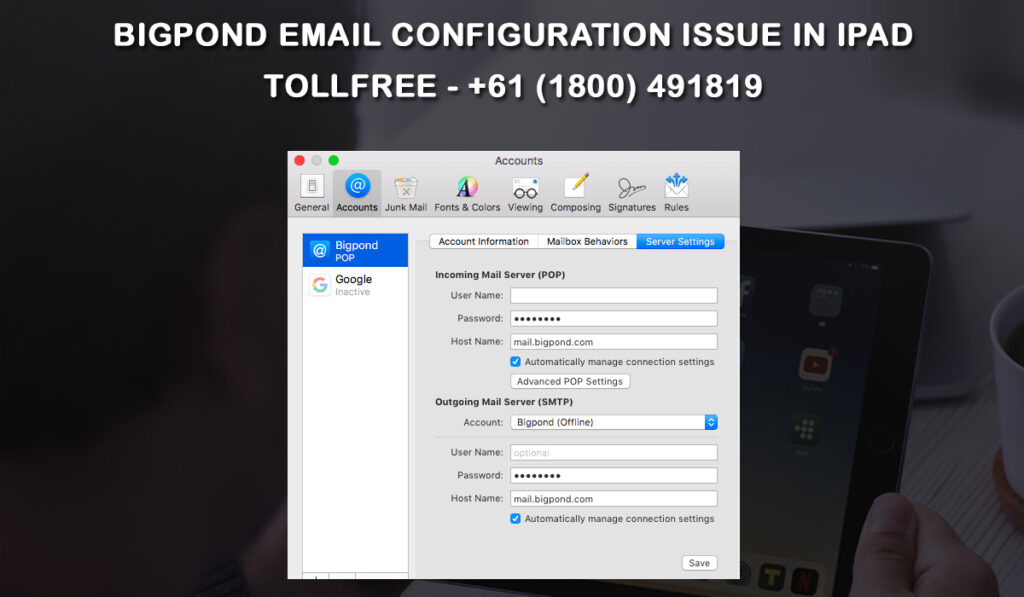 bigpond-email-configuration-issue-in-ipad-bigpond-online-service-61-1800-921251